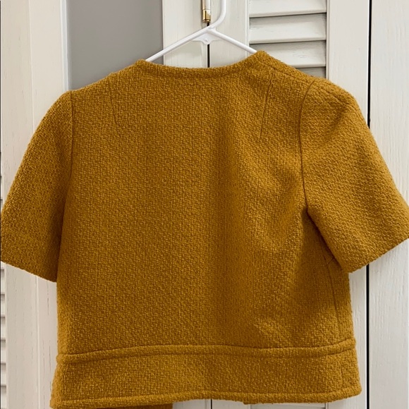 Stunning Anthropologie Cropped Wool Jacket - Picture 4 of 4